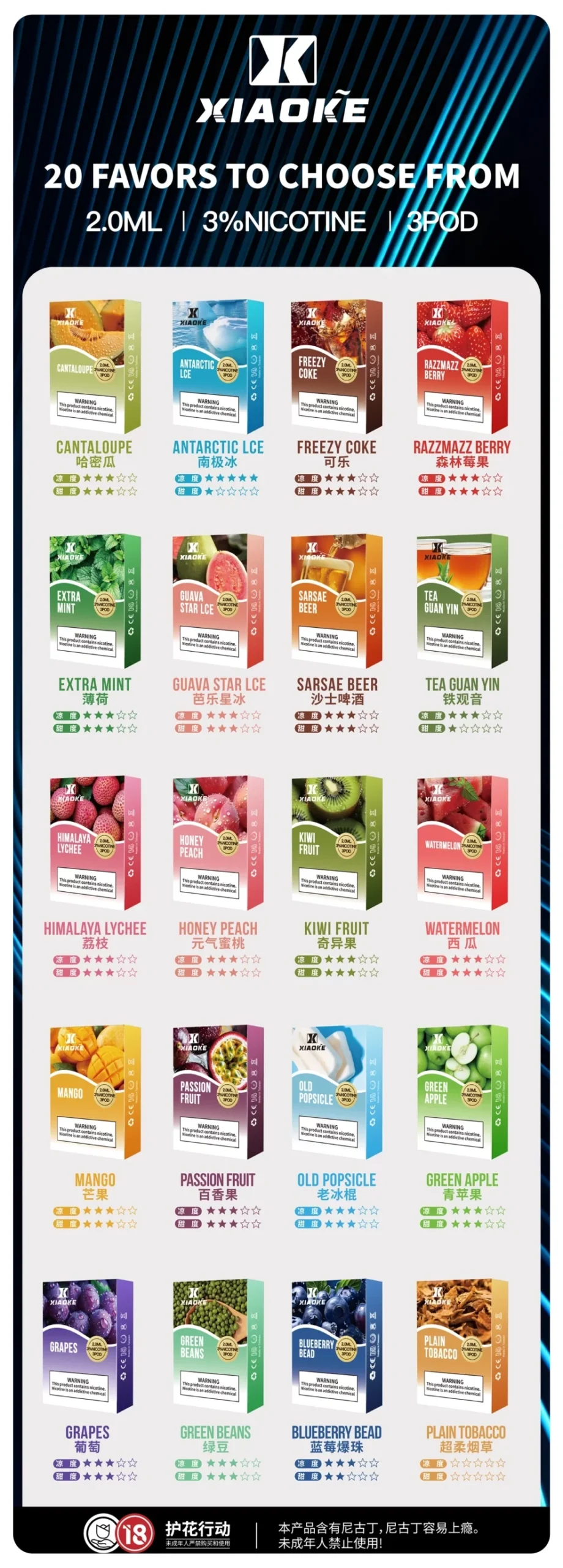 XIAOKE梟客一代煙彈 替換式霧化電子菸#品質保證#